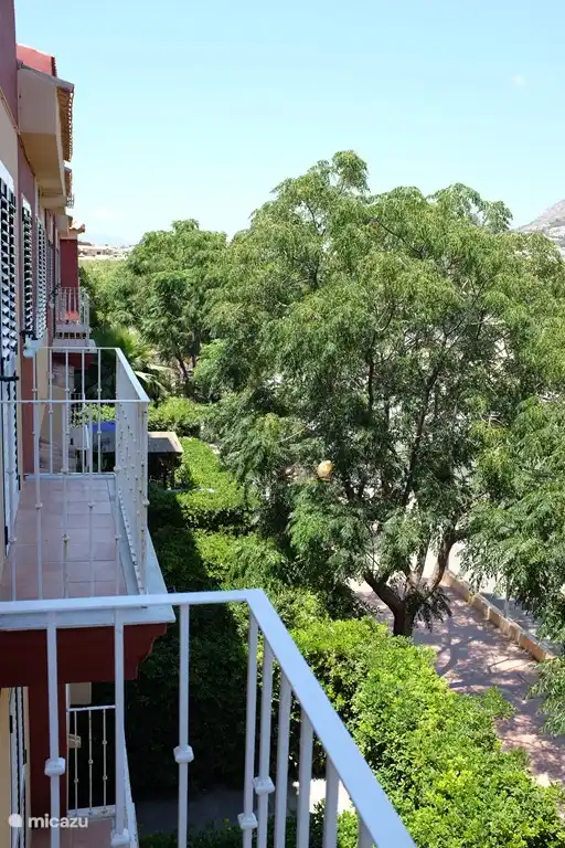 Balkon auf der Rückseite