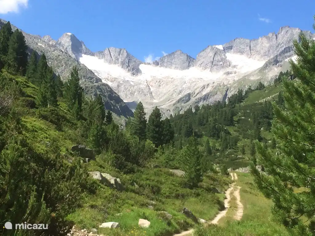 Op weg naar de Richterhütte