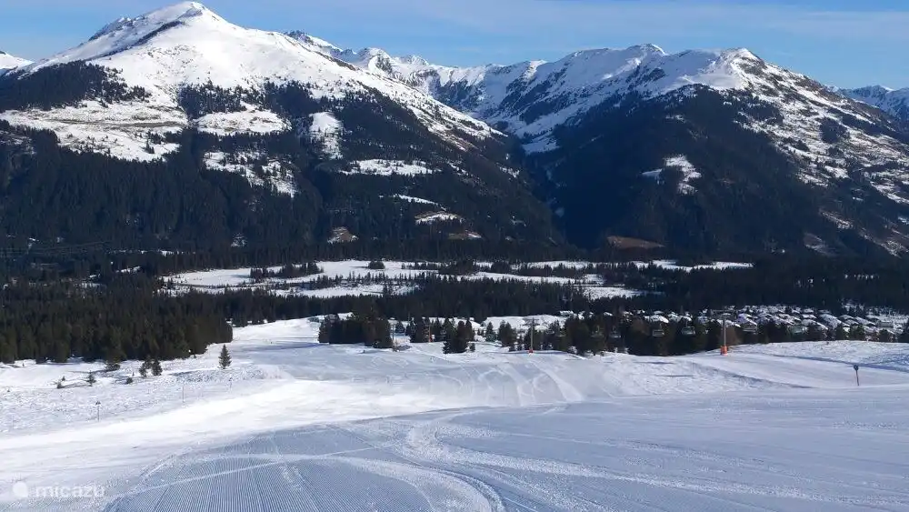 Skifahren vom Duxerbubble, Abfahrt Nummer 7.