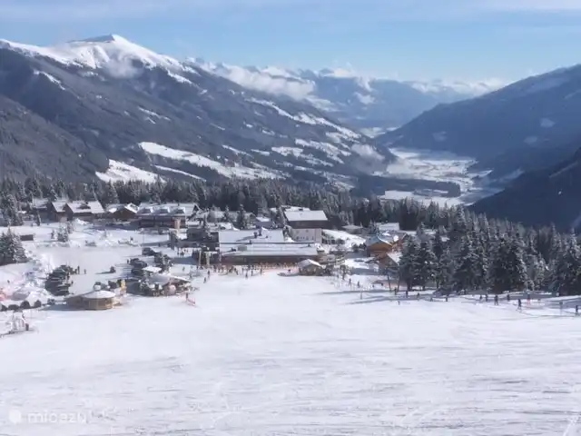 Uitzicht op restaurant Filzstein