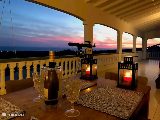 Location de Vacances Bonaire, Bonaire, Santa Barbara, villa - Villa Eldorado Profitez des plus beaux couchers de soleil du monde depuis le porche