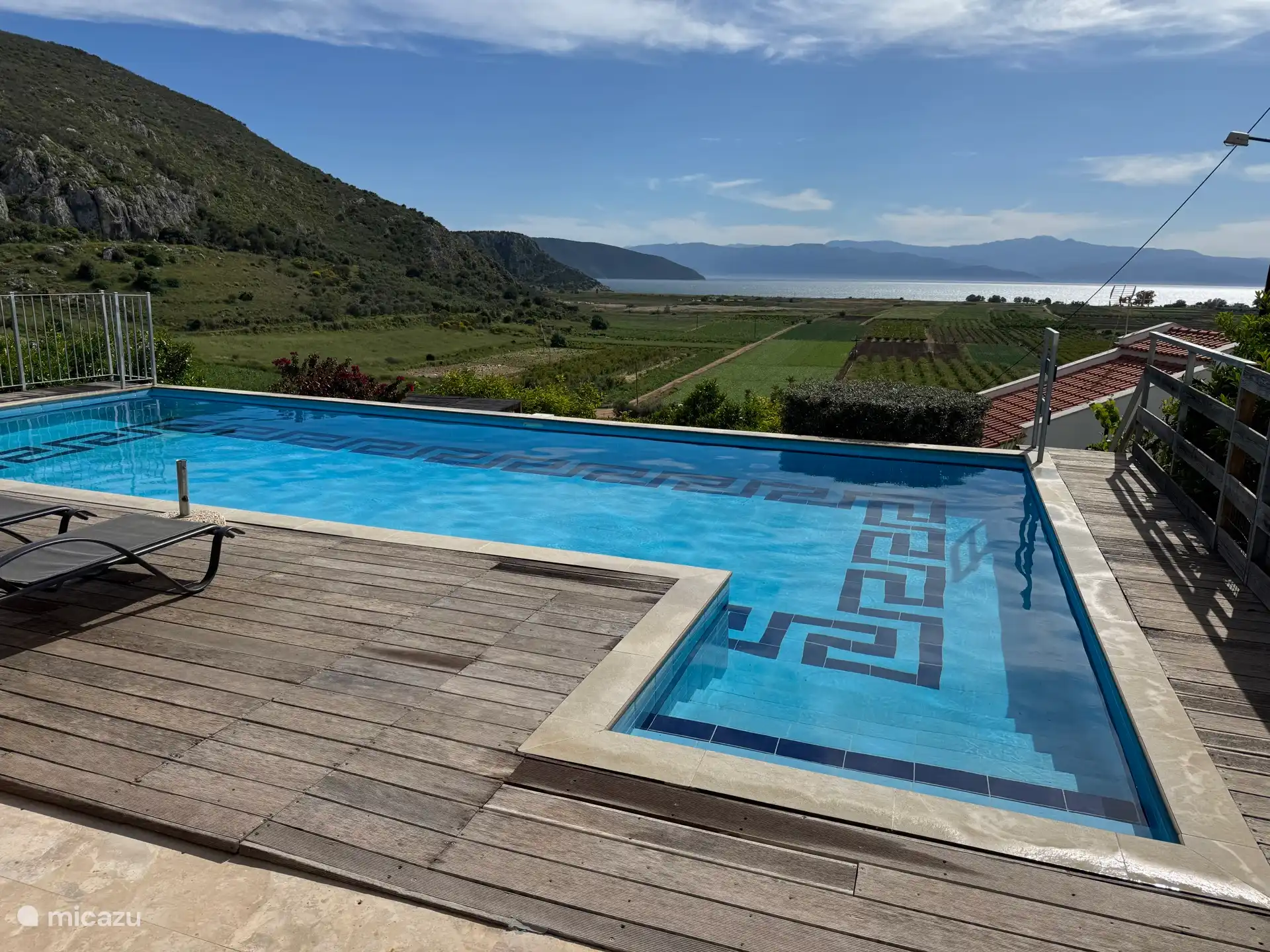 ferienhaus, Iria (Nafplion), Peloponnes, Griechenland - Ferienhaus mit Pool und Meerblick