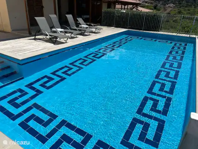 Maison de vacances avec piscine et vue mer | Grèce, Péloponnèse, Iria (Nafplion) - maison de vacances Piscine avec terrasse