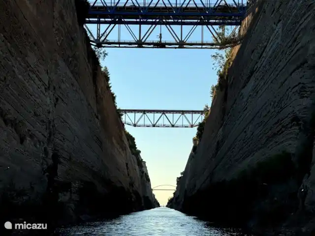 Maison de vacances avec piscine et vue mer | Grèce, Péloponnèse, Iria (Nafplion) - maison de vacances Excursion en bateau sur le canal de Corinthe