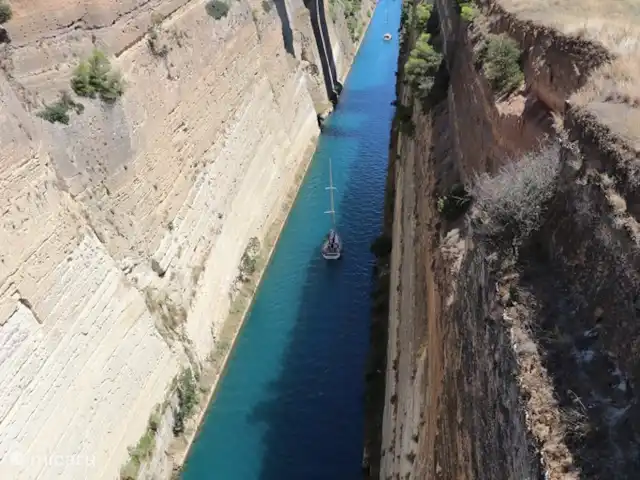 Maison de vacances avec piscine et vue mer | Grèce, Péloponnèse, Iria (Nafplion) - maison de vacances Canal de Corinthe (environ 1 heure et 15 minutes en voiture).