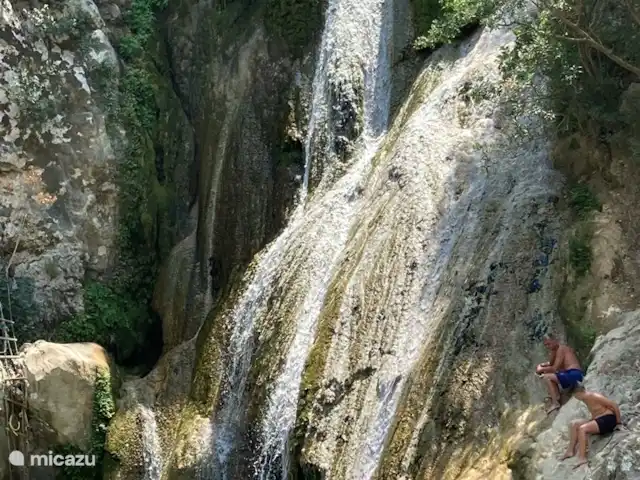 Maison de vacances avec piscine et vue mer | Grèce, Péloponnèse, Iria (Nafplion) - maison de vacances Excursion d'une journée aux cascades de Polylimnio près de Kalamata (environ 2 heures de route).
