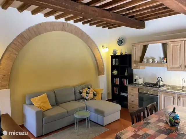 Casa Al Settimo Cielo | Italie, Toscane, Garetto - maison de vacances Salon/cuisine