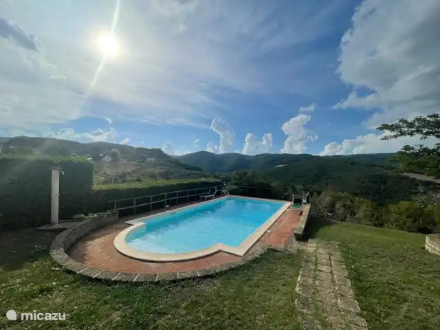 Casa Al Settimo Cielo | Italie, Toscane, Garetto - maison de vacances Piscine dans le jardin commun.