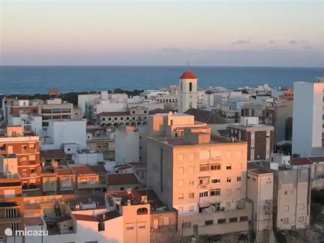 Ático Antaviana en España, Costa Blanca, Guardamar del Segura - penthouse Vista desde las ruinas del castillo de Guardamar del Segura.