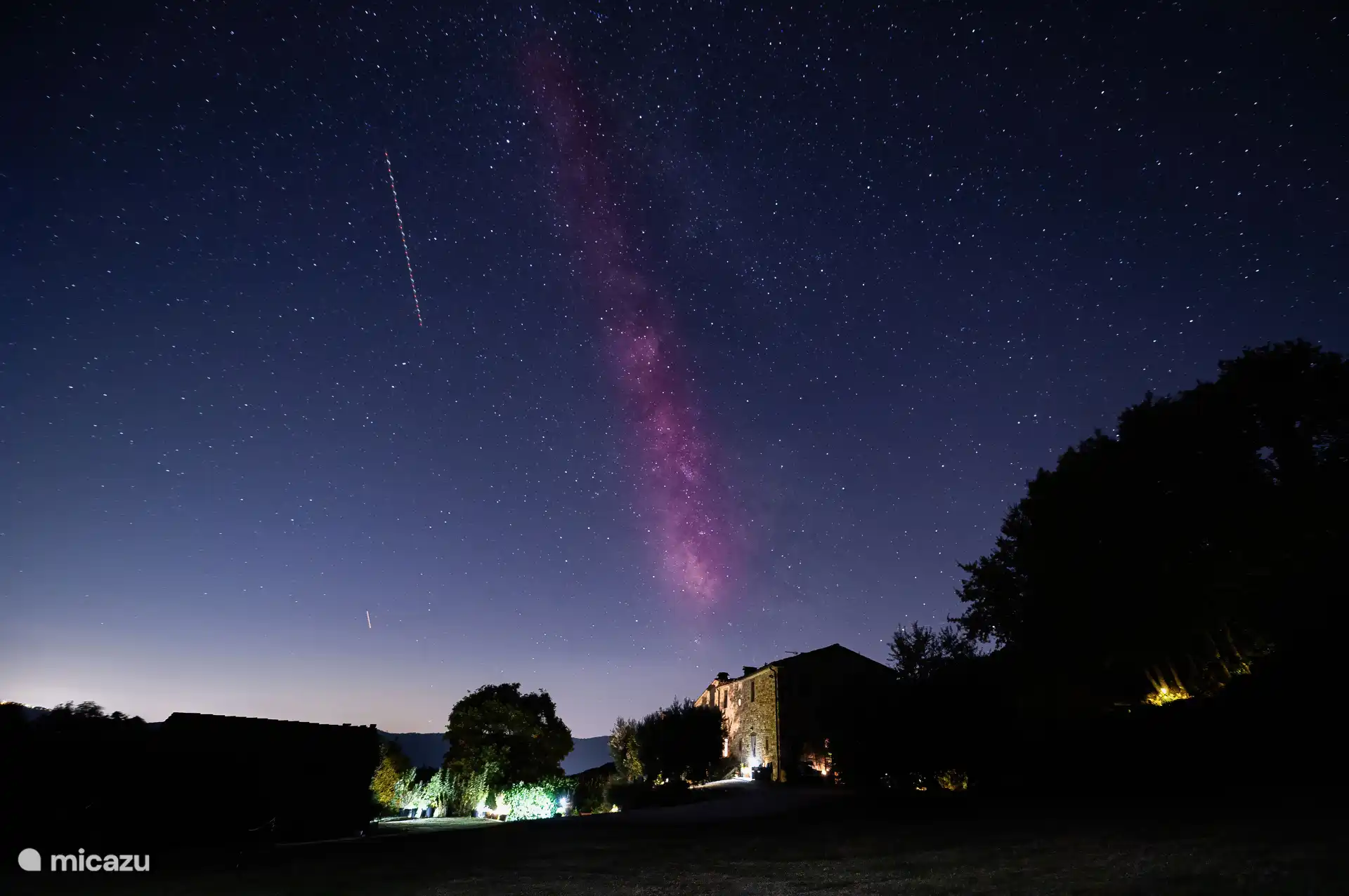 Summer nights sky