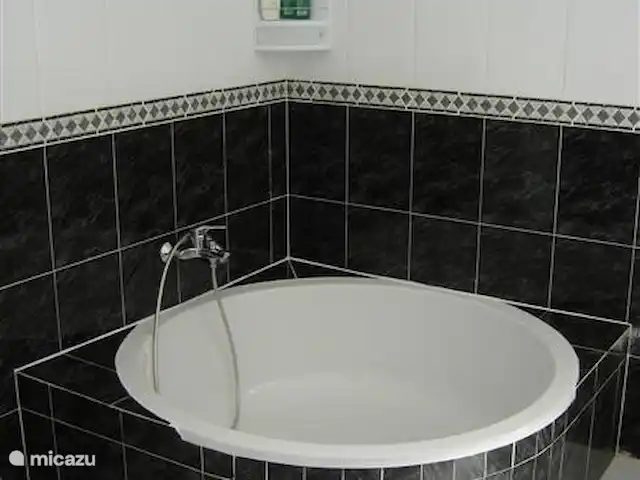 Villasol en España, Costa Blanca, Rojales  - villa El cuarto de baño 1 tiene una bañera redonda con ducha.