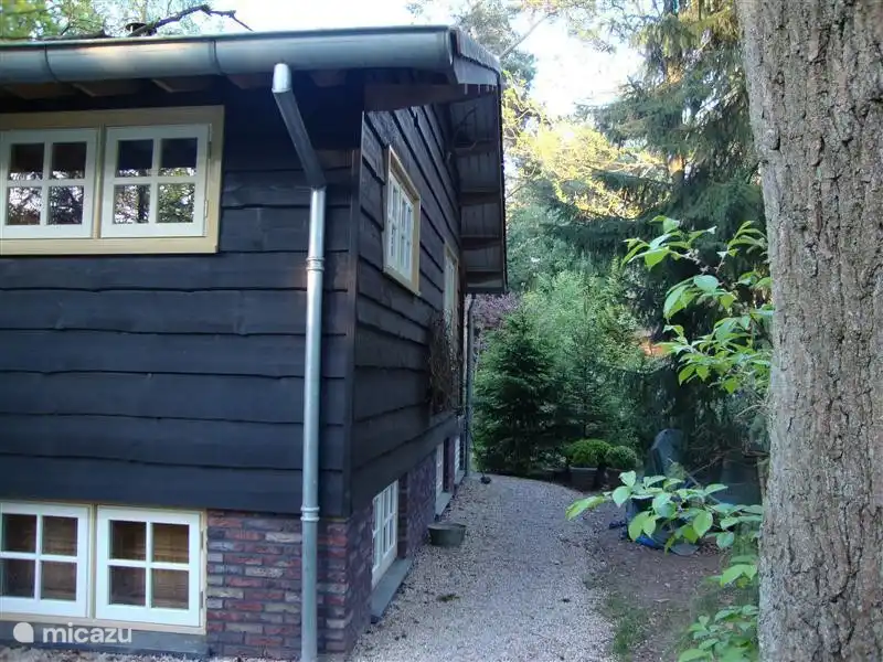 Achteraanzicht van het huis.