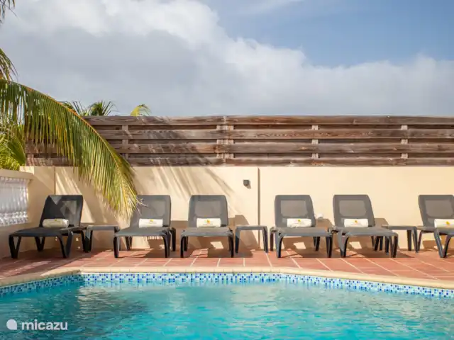 Villa de luxe I avec piscine à Curaçao | Curaçao, Banda Abou (ouest), Big Mountain - villa Piscine
Vue
Chaises longues