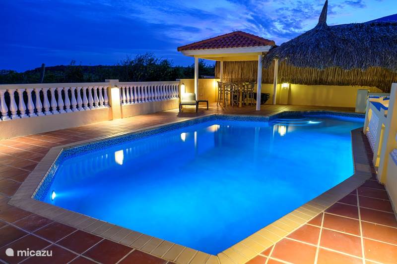Vakantiehuis Curaçao, Banda Abou (west), Grote Berg Vakantiehuis Villa Paulina I Curacao