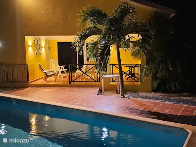 Antileandream | Curaçao, Banda Abou (ouest), Daniel - bungalow Porche arrière