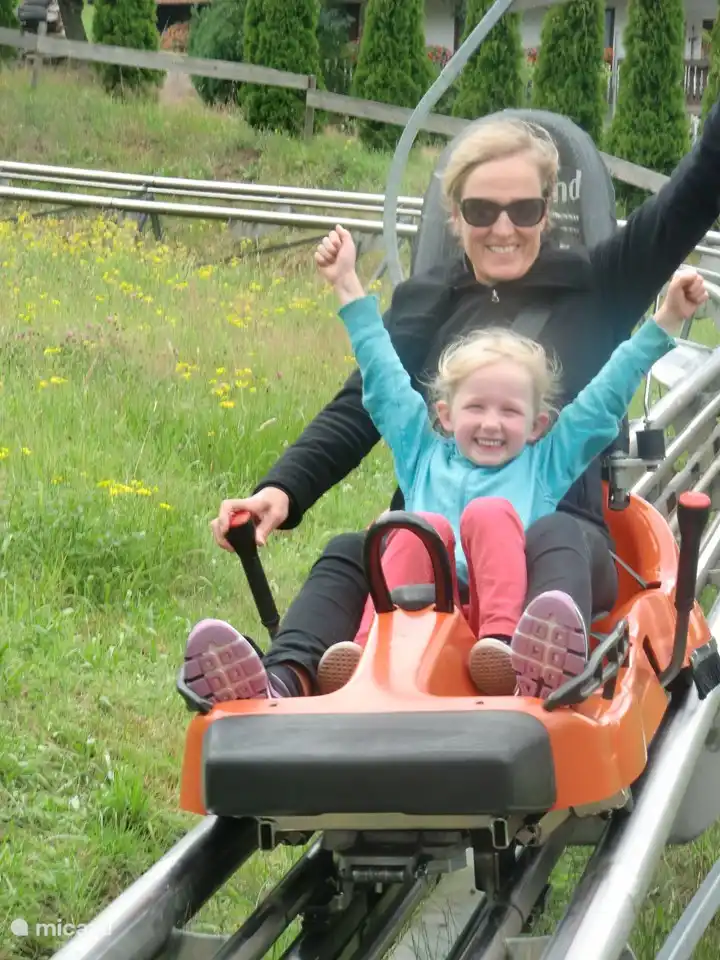 Rodelbahn (15 Autominuten von Mittelberg)