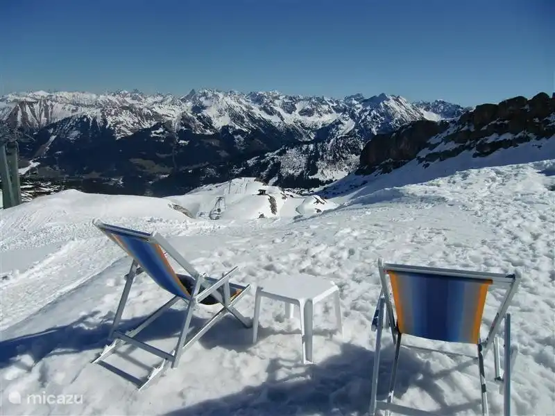 Schöne Berge bis zu 2600 m, 125 km Pisten
