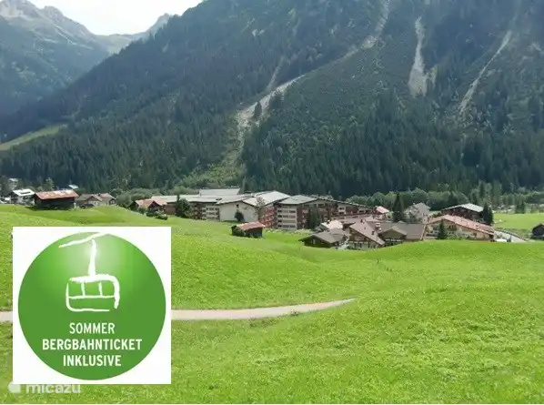 Aparthotel.
Sommer Bergbahnen inklusive!