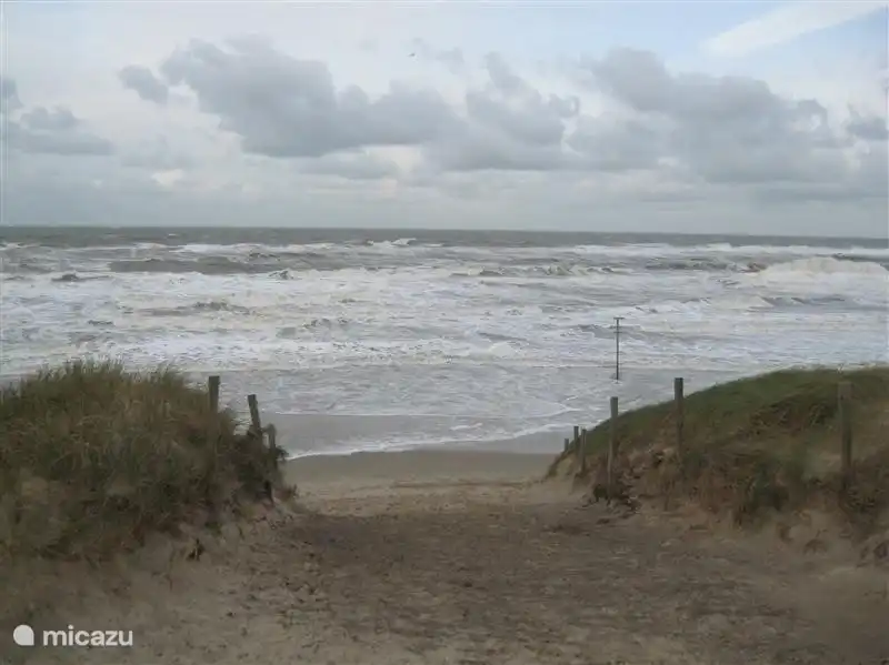 Wenn es sehr windig ist und die Sonne scheint ein wenig weniger ... das Meer ist auch schön ..