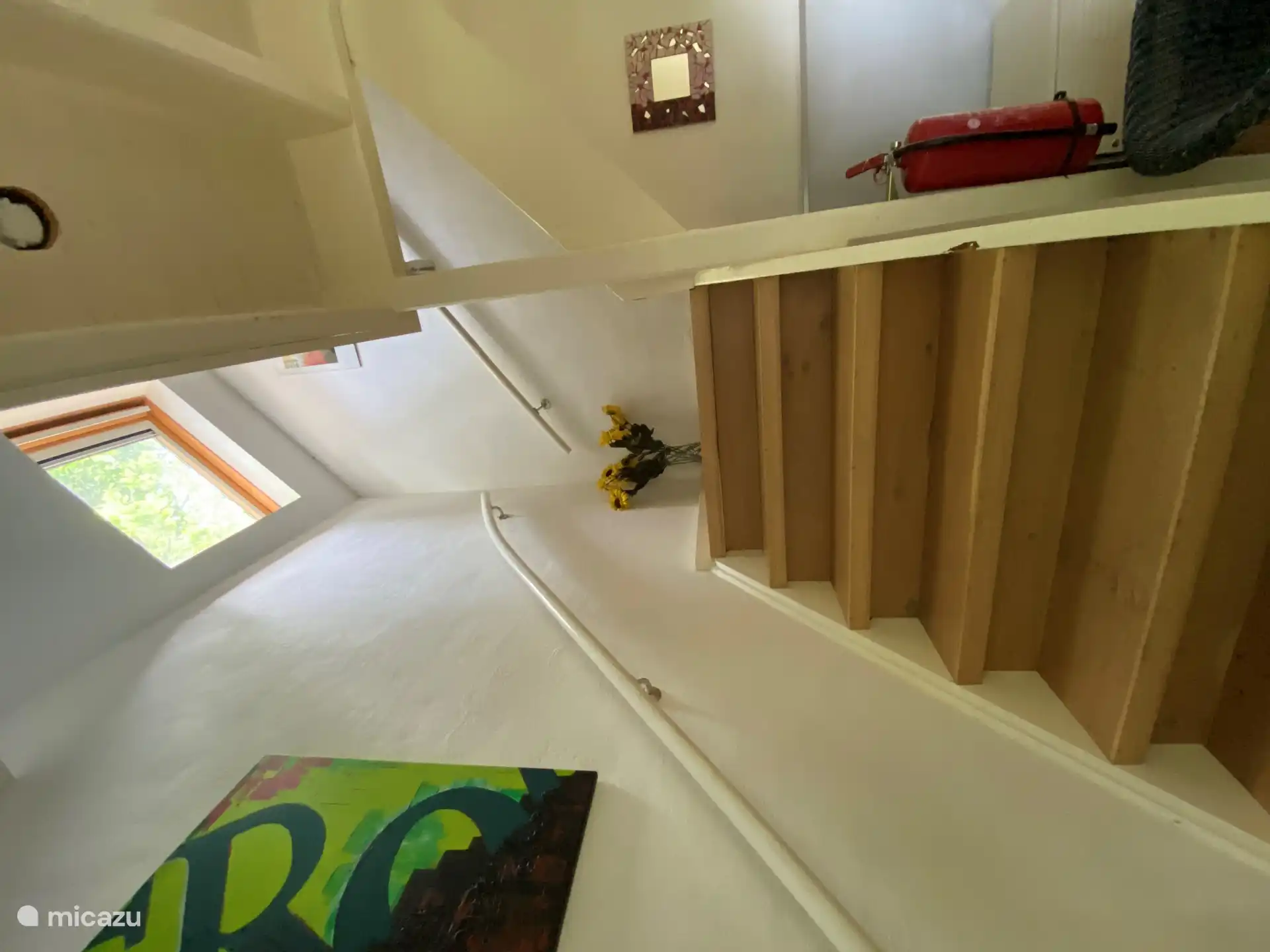 Treppe zum Obergeschoss