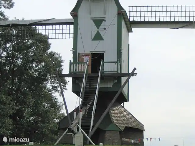 La maison des PTT | Pays-Bas, Limbourg, Roerdalen - maison de vacances le moulin St.Bernhard dans la vallée du Roer, à 10 minutes à pied. Avec terrain de pétanque au premier plan