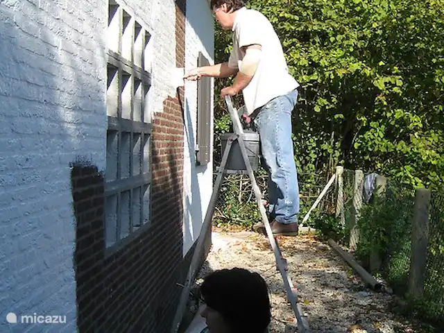 La maison des PTT | Pays-Bas, Limbourg, Roerdalen - maison de vacances au travail pendant la rénovation