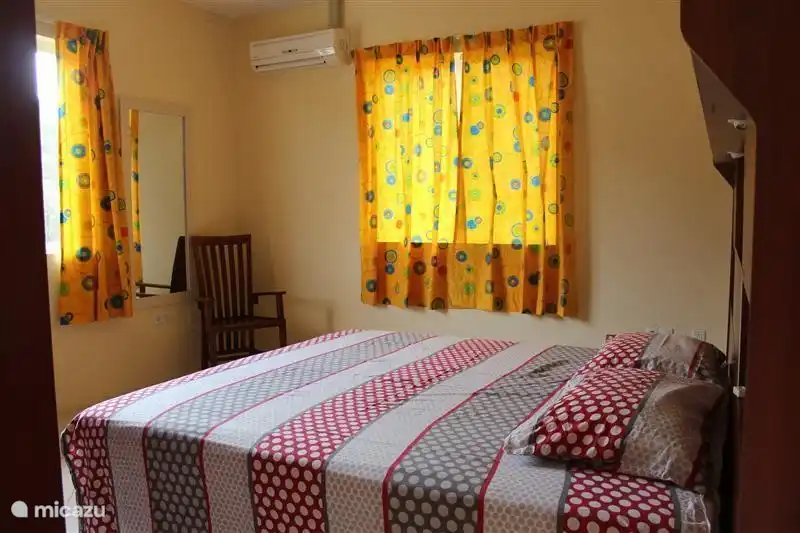 Bedrooms are fitted wardrobes and air conditioning