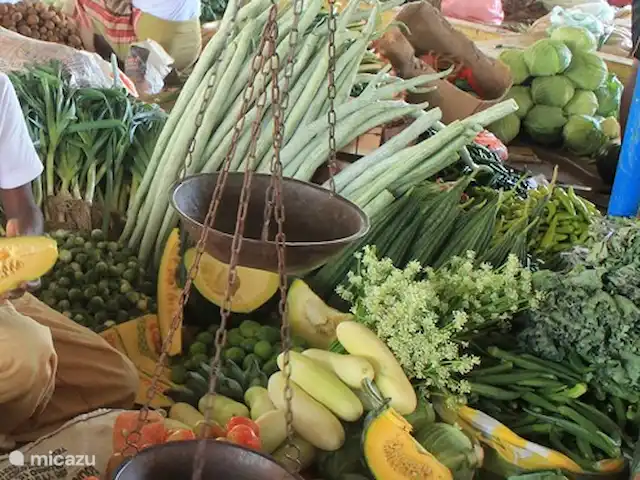 Location de Vacances Sri Lanka, Sud, Habaraduwa, bungalow - Susabanda Le marché hebdomadaire de fruits et légumes à Habaraduwa.