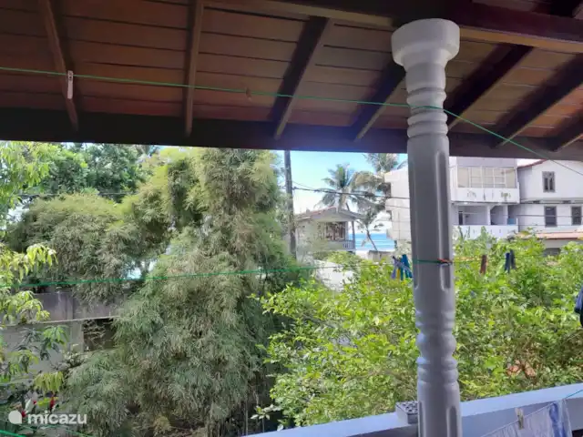 Location de Vacances Sri Lanka, Sud, Habaraduwa, bungalow - Susabanda La vue depuis le balcon.