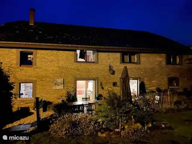 Maison de vacances familiale Gite Ardennais  | Belgique, Ardennes, Fraiture - maison de vacances Retour Gite Ardennais la nuit
