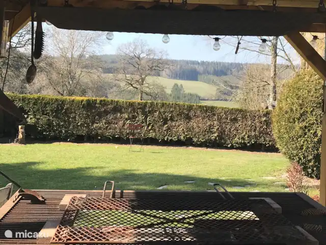 Maison de vacances familiale Gite Ardennais  | Belgique, Ardennes, Fraiture - maison de vacances Vue depuis le jardin