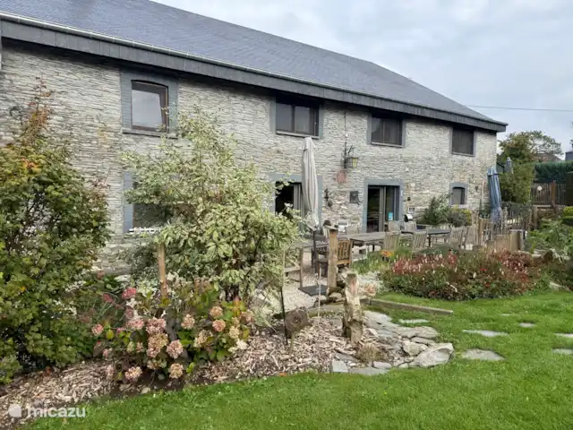 Maison de vacances familiale Gite Ardennais  | Belgique, Ardennes, Fraiture - maison de vacances Dos avec jardin et terrasse entièrement clôturés
