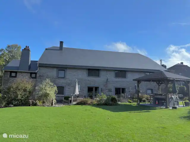 Maison de vacances familiale Gite Ardennais  | Belgique, Ardennes, Fraiture - maison de vacances Retour Gîte avec jardin entièrement clos 1225 m2, terrasse et espace barbecue couvert