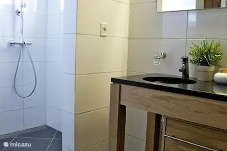 Vakantiehuis Bonaire, Bonaire, Kralendijk appartement Bon Bida 14 Badkamer