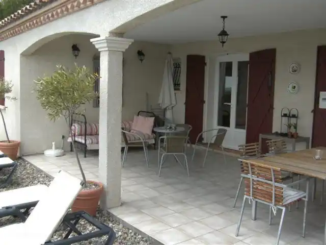 Le Chat Rouge 2026 avec 5** Confort | France, Hérault, Siran-Najac - villa Terrasse couverte.