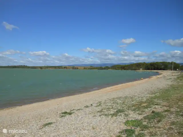 La Souris Grise 3** vakantie 2026  huren in Frankrijk, Hérault, Siran-Najac - vakantiehuis Het meer Lac de Jouarres, vissen, zwemmen, kanoën, zeilen en windsurfen.
