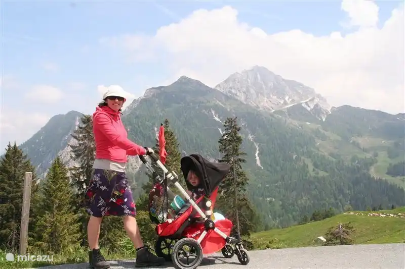 Marcher avec le landau c'est bien aussi..