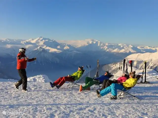 Chalet Mistelhof Apartamento planta alta 4 pers en Suiza, Valais, Fiesch - chalet Vista desde la estación de esquí.
