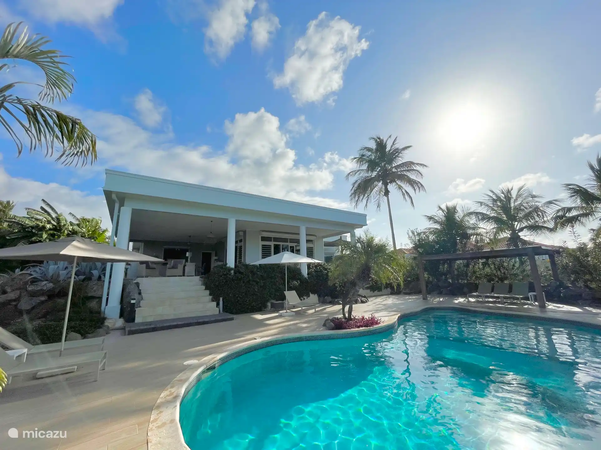 Overwinteren, Curaçao, Banda Ariba (oost), Jan Thiel, villa  Tropisch Leven in Luxe in Jan Thiel