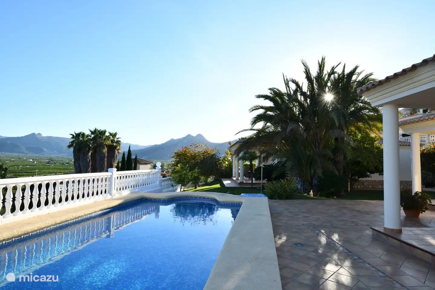 Uitzicht naar het westen.