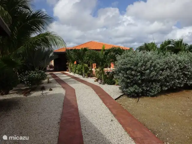 Villa J van Domburg huren in Aruba, Paradera, Rooi Afo - villa Gezellige tuin