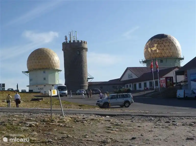 The Torre, the highest point of Portugal 1993 meters (65 miles)