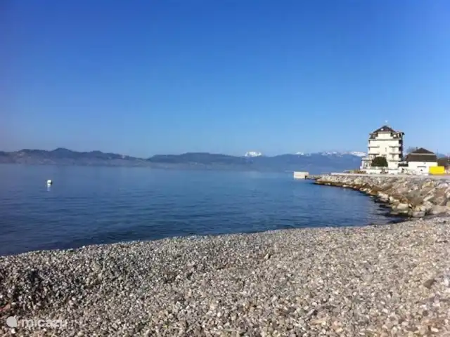 Location de Vacances France, Haute-Savoie, Évian-les-Bains, maison de vacances - temps de fourrure Plages et eau de baignade propre.