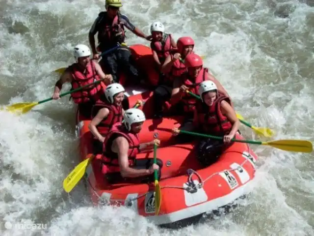 Location de Vacances France, Haute-Savoie, Évian-les-Bains, maison de vacances - temps de fourrure Rafting sur la Dranse.