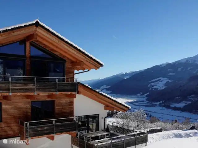 Location de Vacances Autriche, Salzburgerland, Bramberg am Wildkogel, chalet - Alpenchalet am Wildkogel - Kristall Quelle vue !