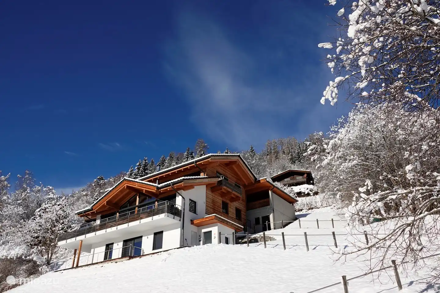 Alpenchalet am Wildkogel im Winter. Der Schnee macht alles magisch!