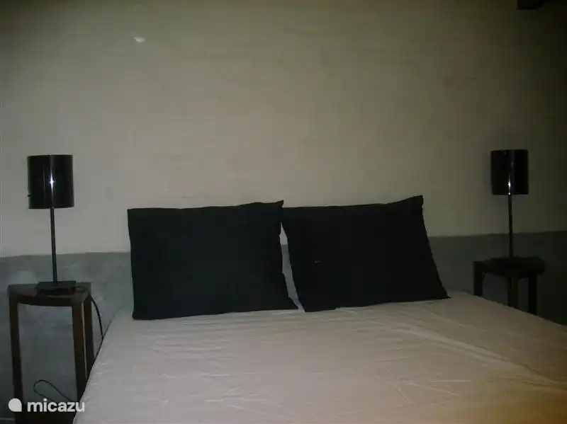 Das Schlafzimmer im Erdgeschoss auch mit Blick auf den Garten!