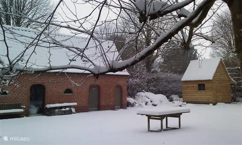 Unser Urlaub mit dem Pavillon im Winter!