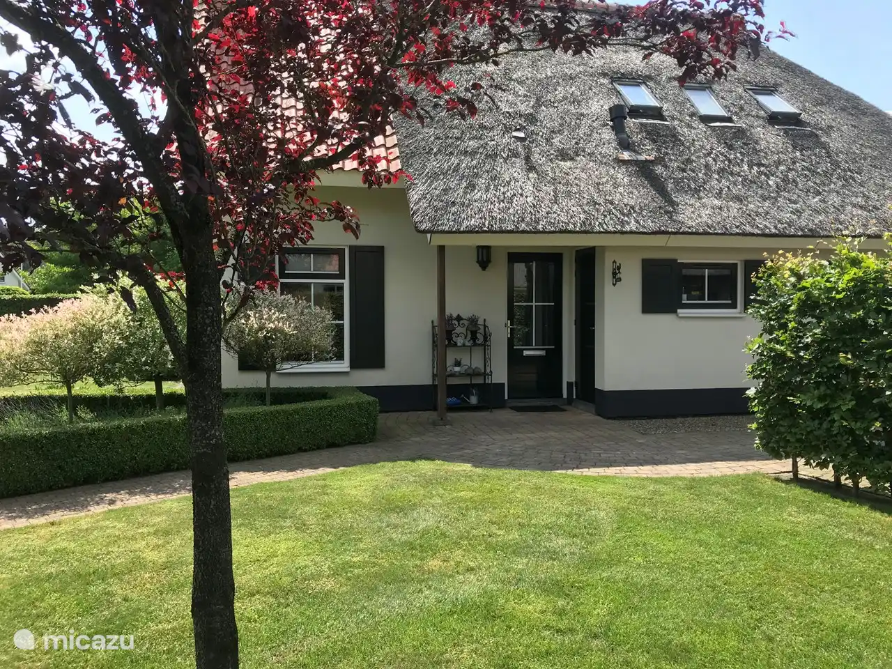 Umgeben von viel Grün