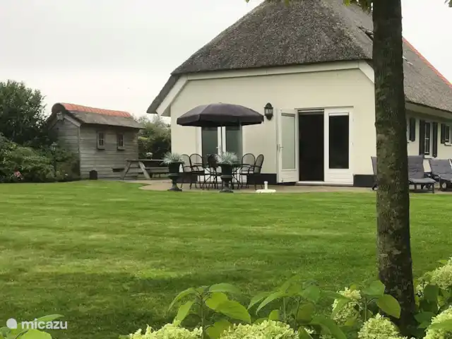 Oriole sur l'eau Frise | Pays-Bas, Frise, Langweer - maison de vacances Profitez pleinement du jardin avec salon de jardin et 4 transats